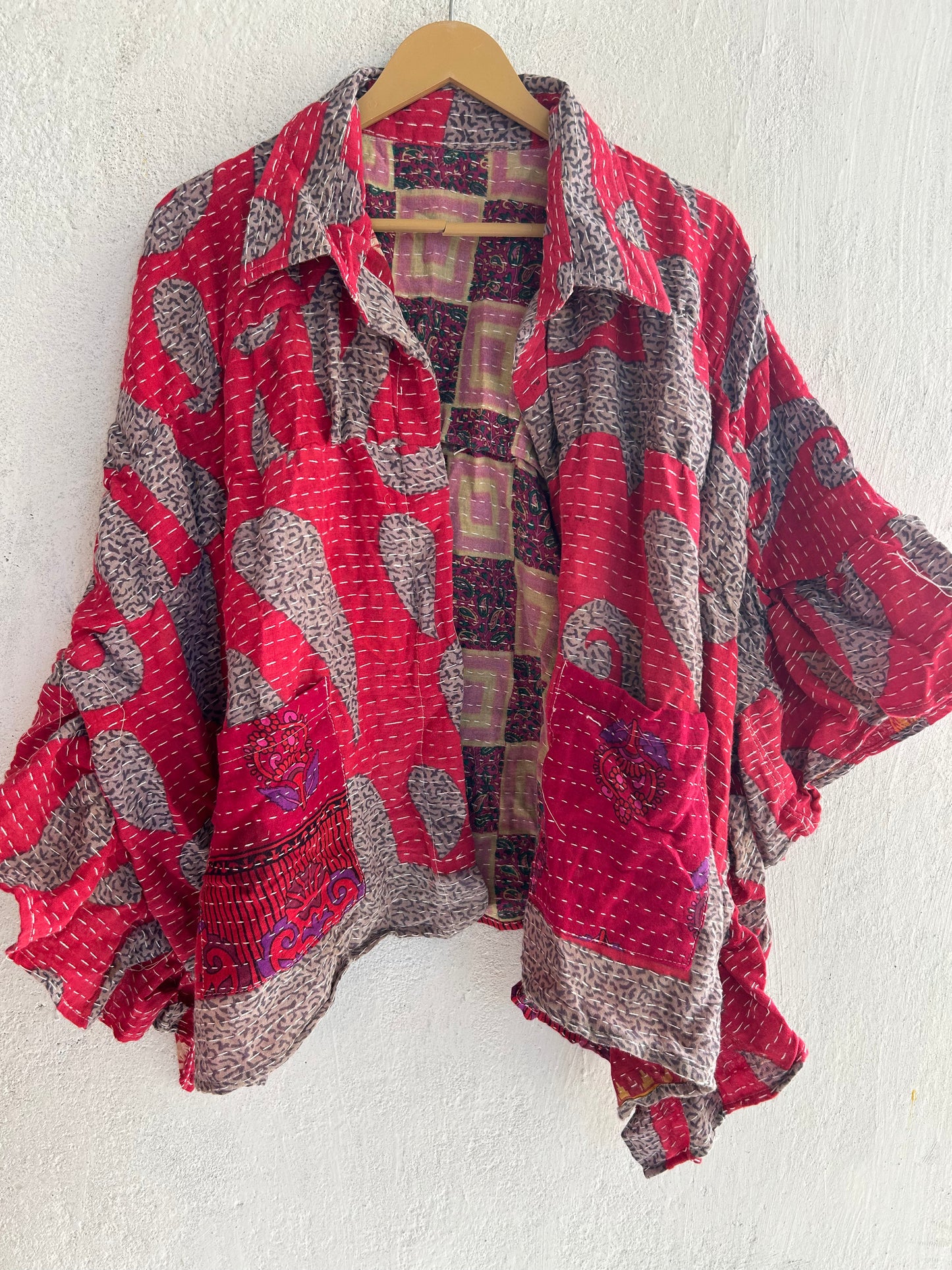 Kantha Twirl Shirt KRMD 75