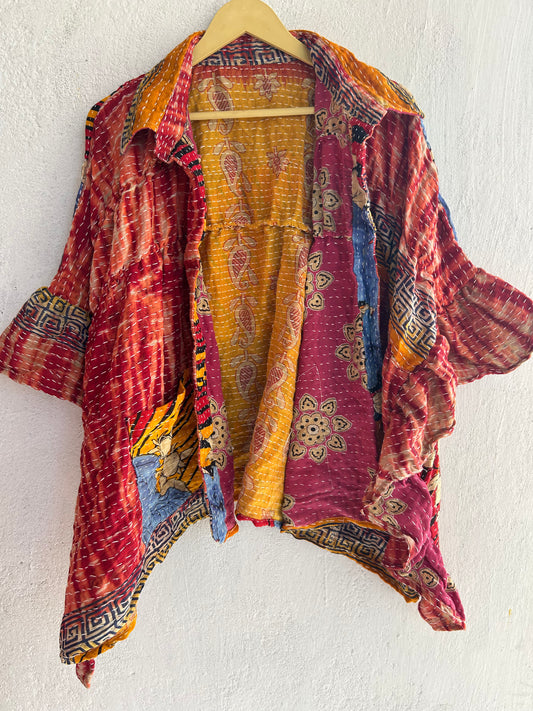 Kantha Twirl Shirt KRMD 76