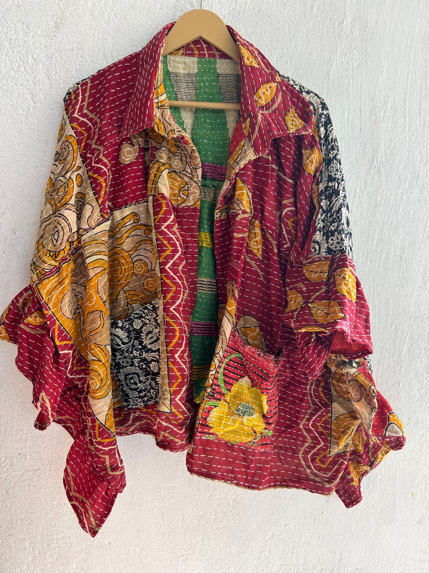 Kantha Twirl Shirt KRMD 87