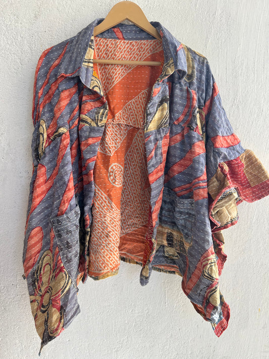 Kantha Twirl Shirt KRMD 89