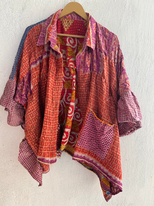 Kantha Twirl Shirt KRMD 92