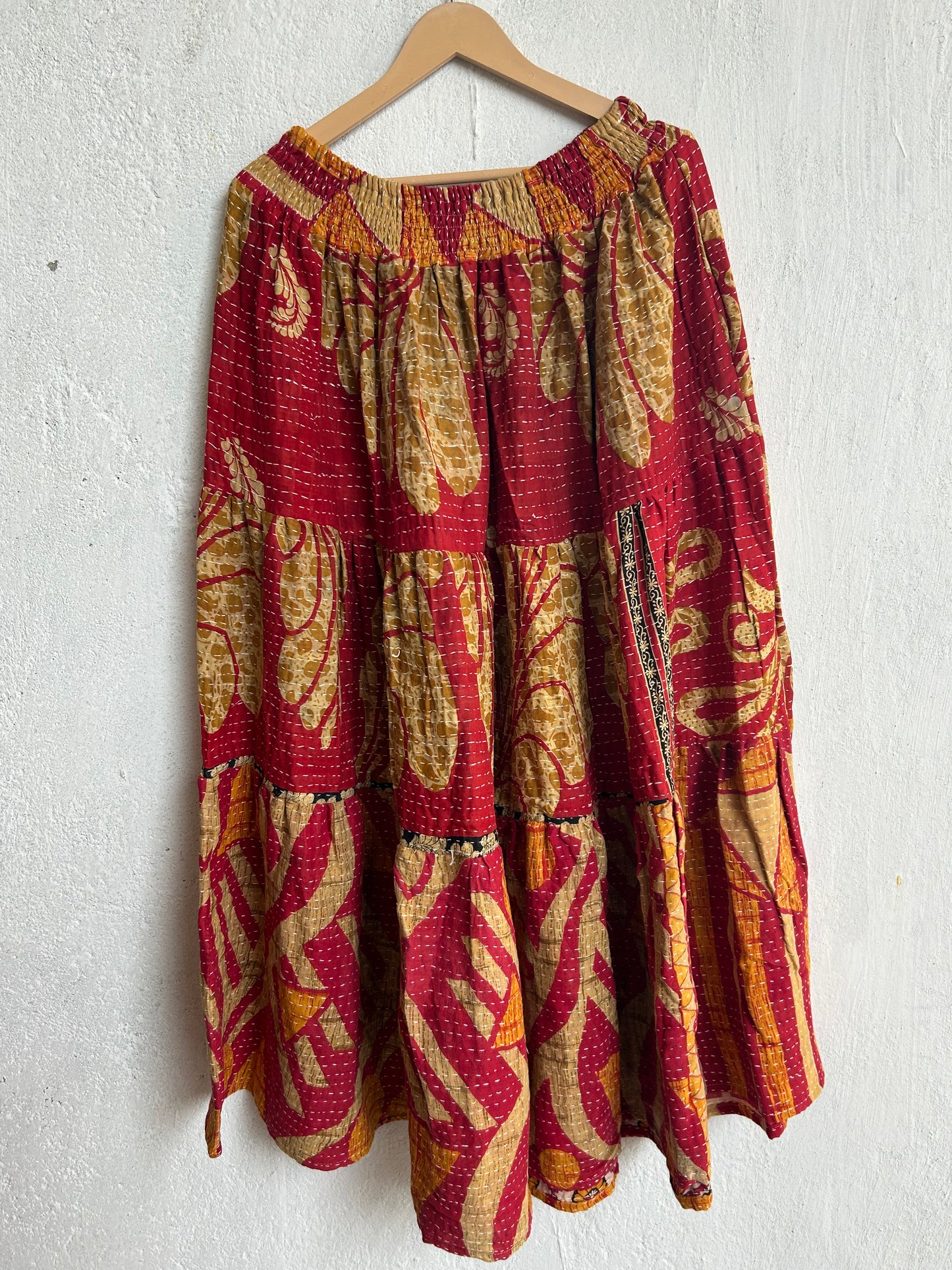 Kantha Frill Skirt KRSKT 01