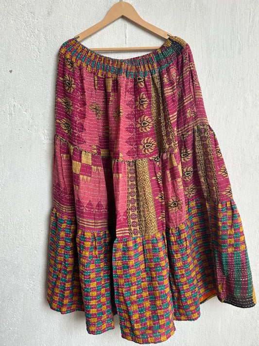 Kantha Frill Skirt KRSKT 105