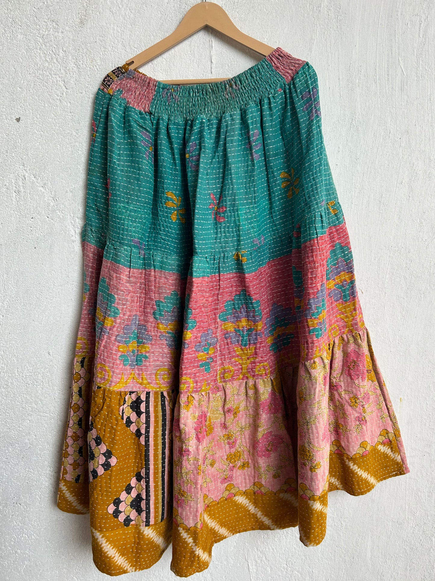 Kantha Frill Skirt KRSKT 106