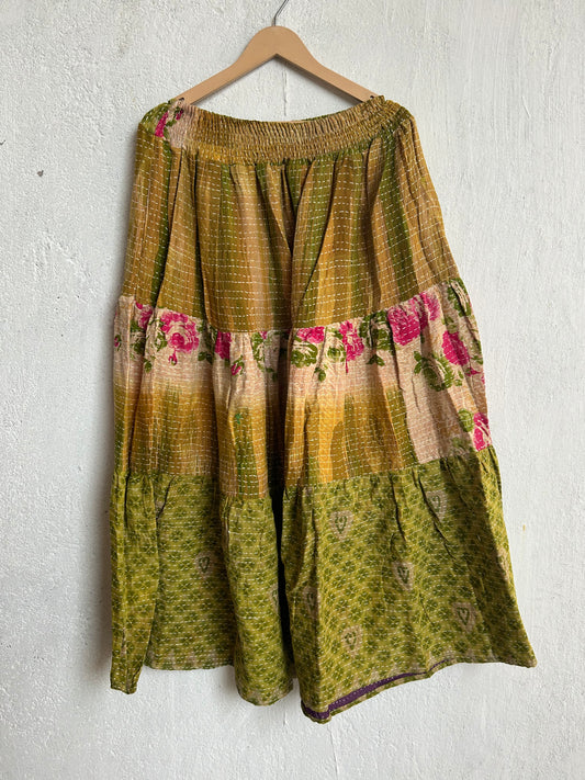 Kantha Frill Skirt KRSKT 107