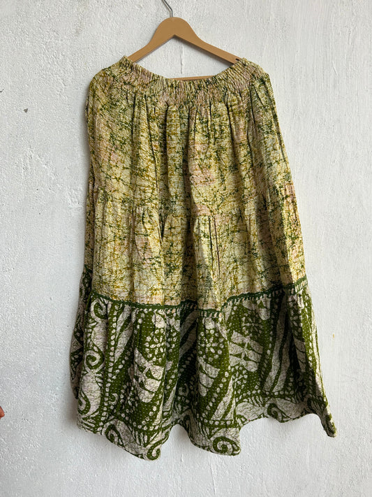 Kantha Frill Skirt KRSKT 127