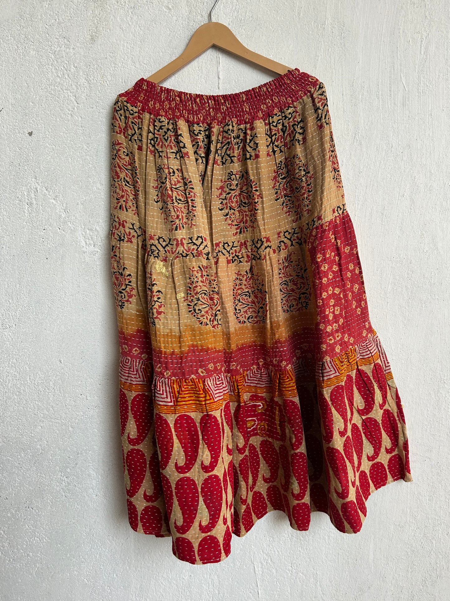 Kantha Frill Skirt KRSKT 129