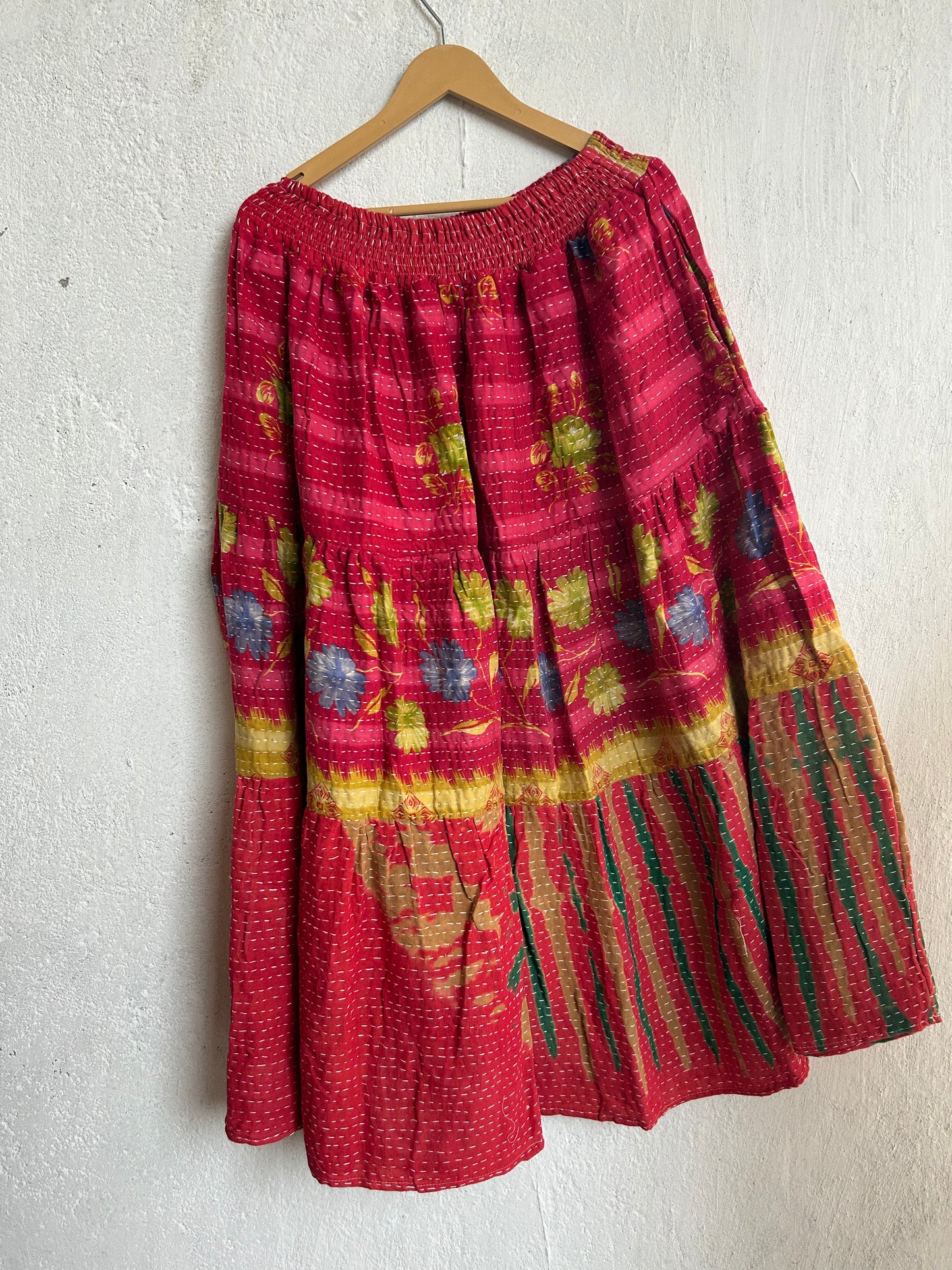 Kantha Frill Skirt KRSKT 132