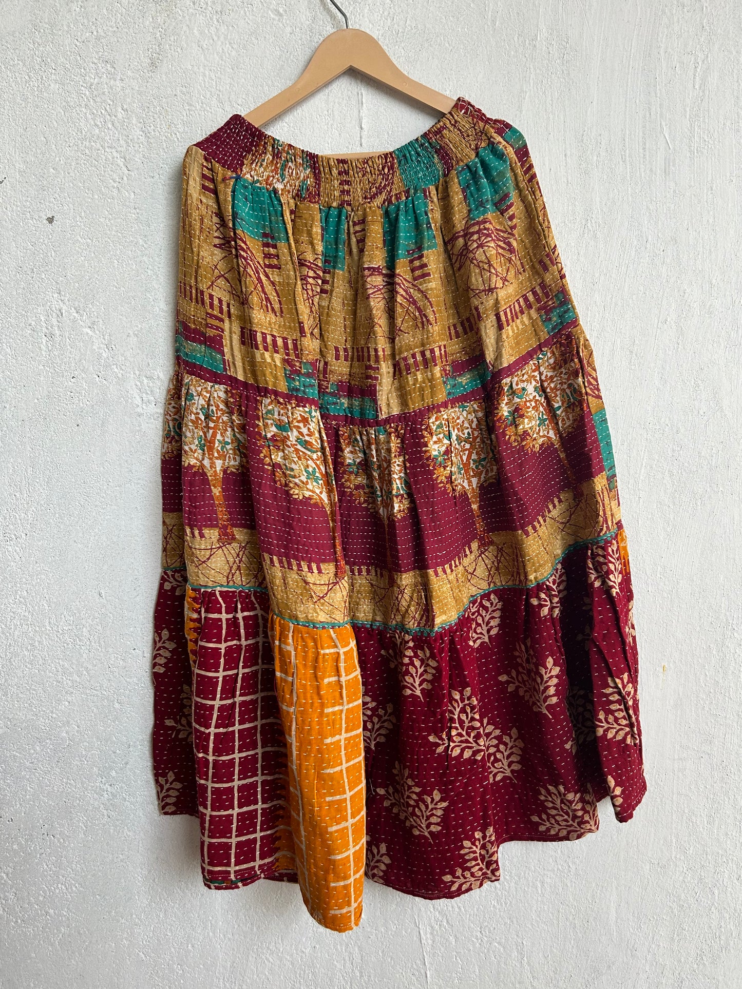 Kantha Frill Skirt KRSKT 133