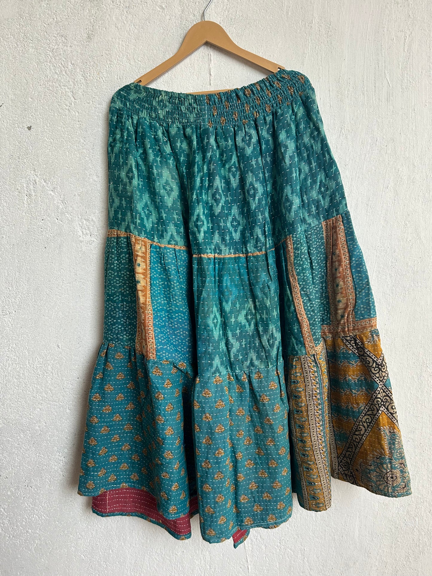 Kantha Frill Skirt KRSKT 134