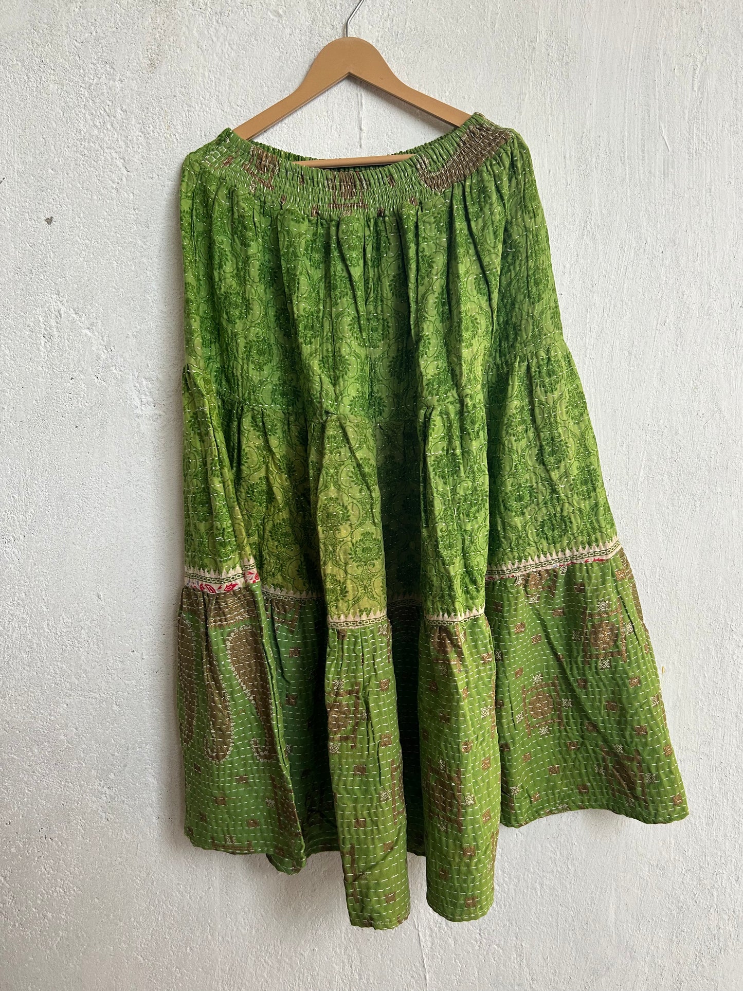 Kantha Frill Skirt KRSKT 135