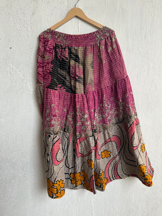 Kantha Frill Skirt KRSKT 138