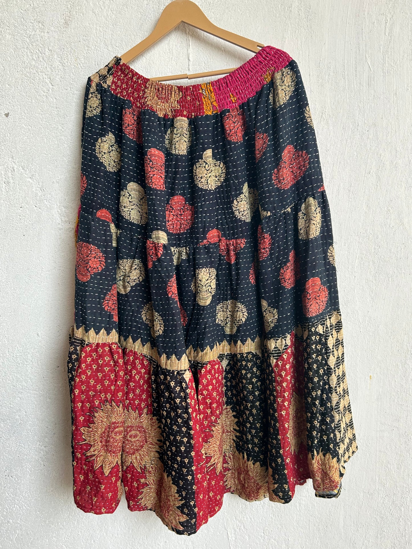 Kantha Frill Skirt KRSKT 14