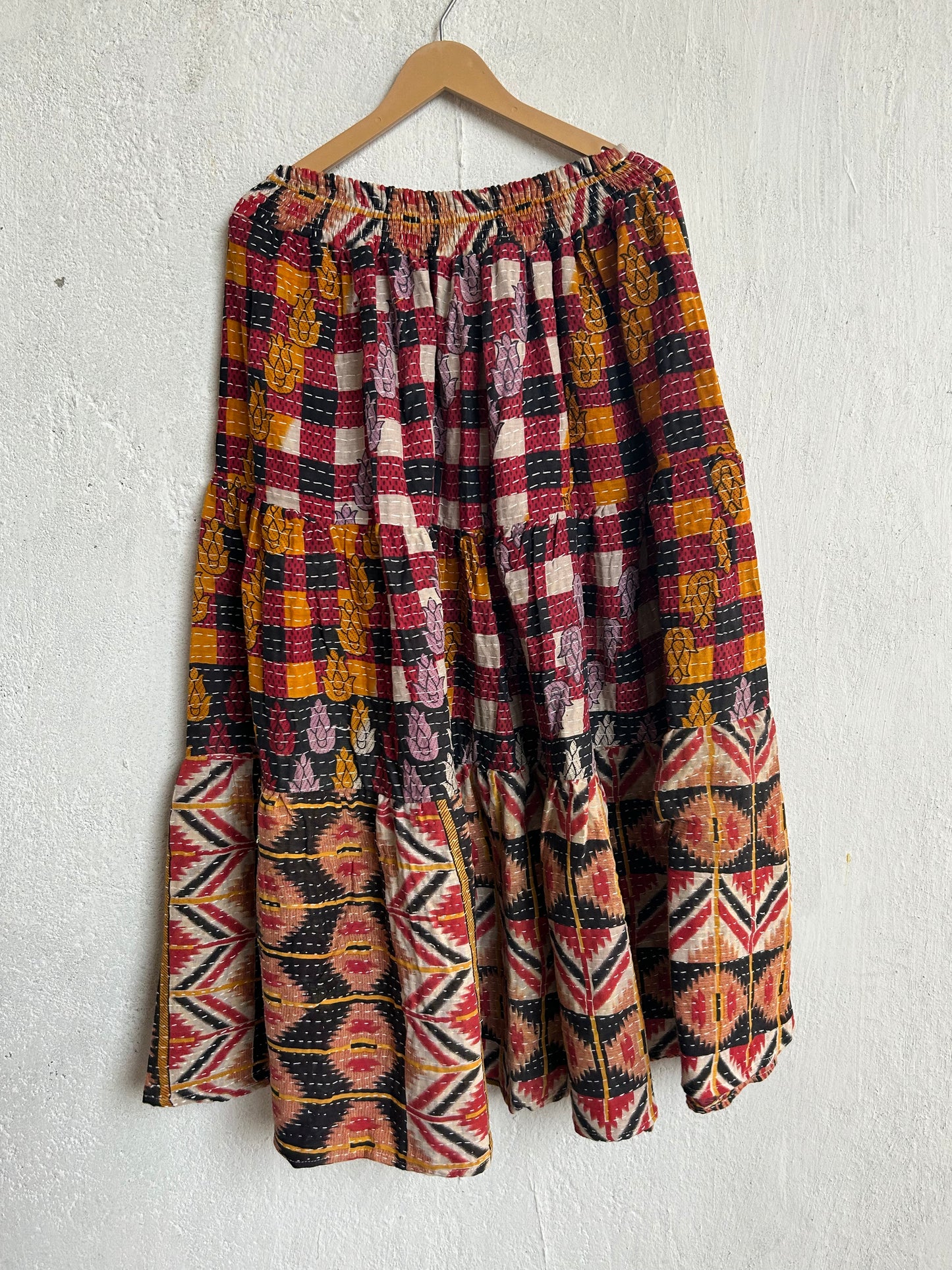 Kantha Frill Skirt KRSKT 146