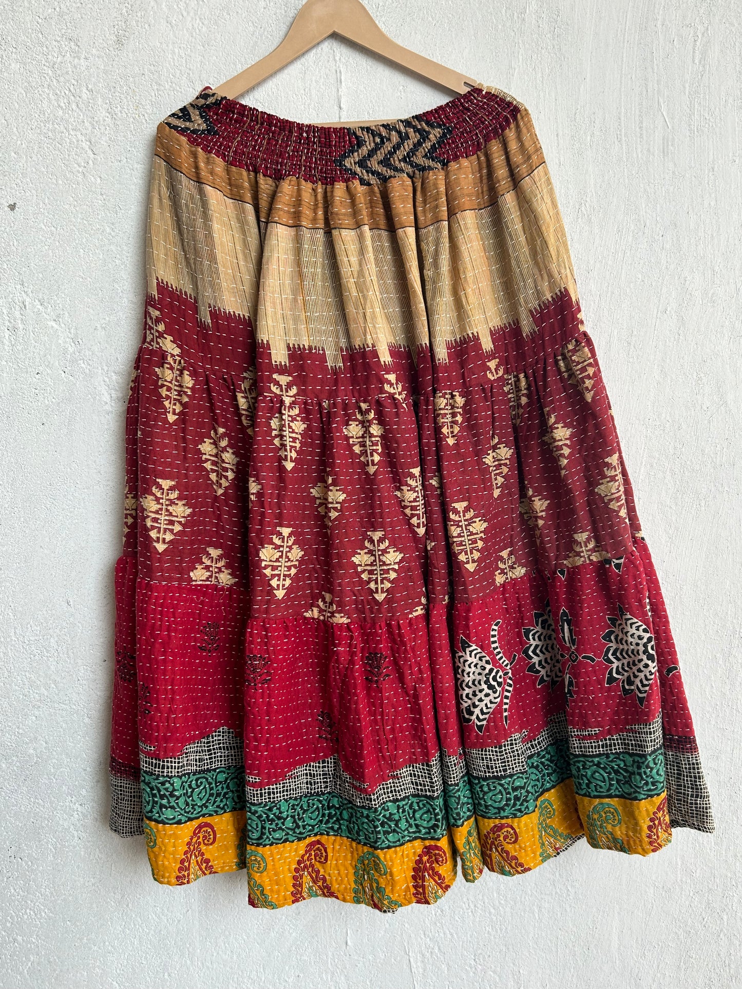 Kantha Frill Skirt KRSKT 15