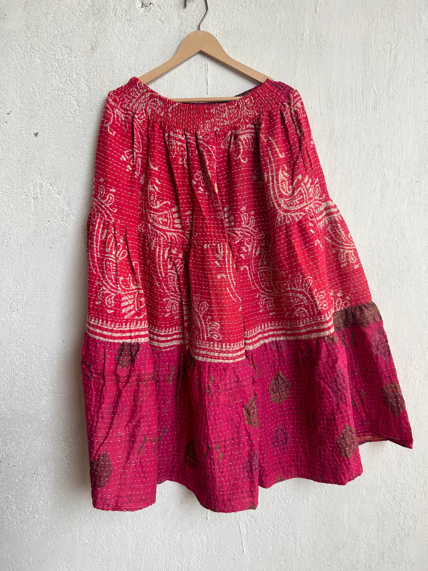 Kantha Frill Skirt KRSKT 152