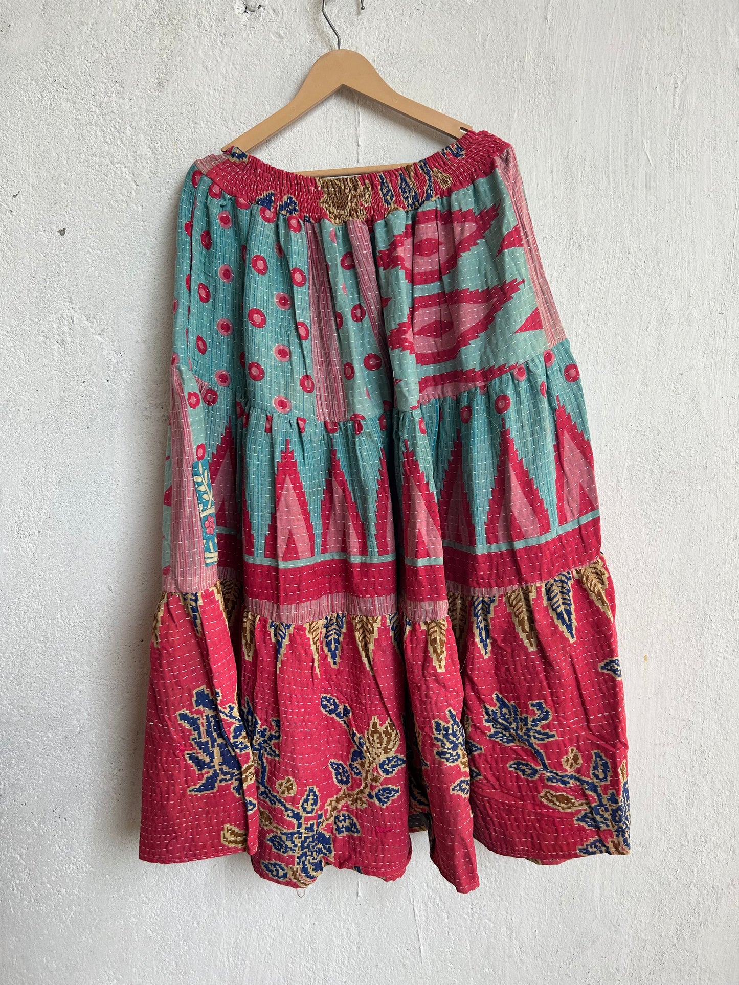 Kantha Frill Skirt KRSKT 153