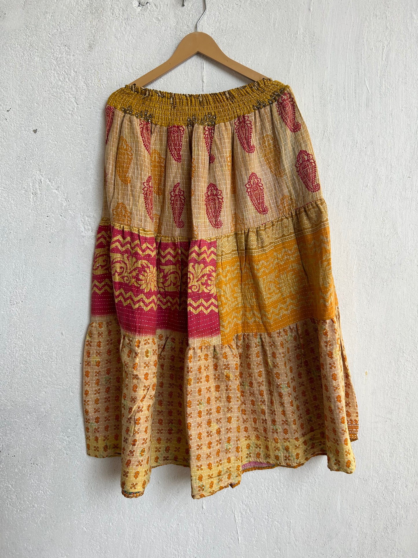 Kantha Frill Skirt KRSKT 167