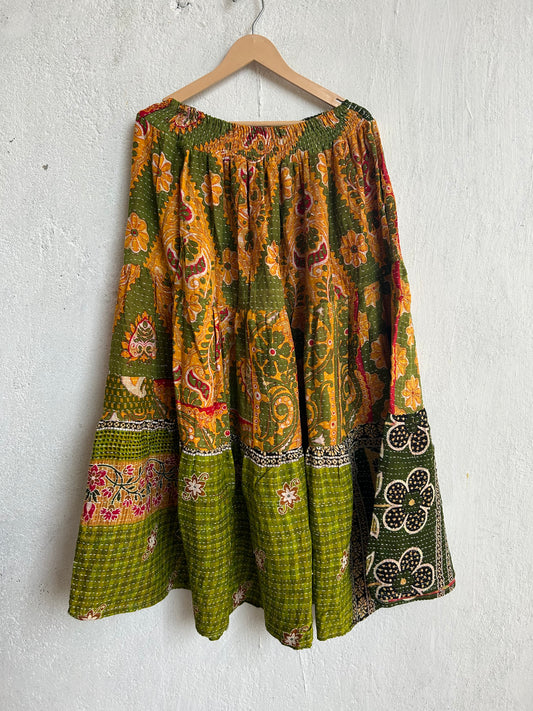 Kantha Frill Skirt KRSKT 168