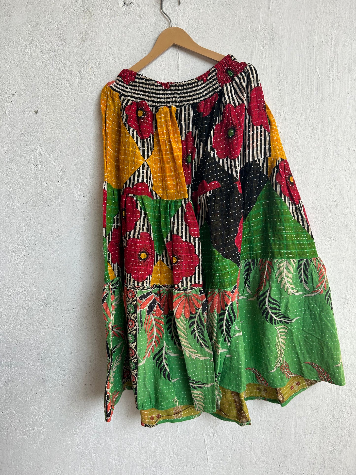 Kantha Frill Skirt KRSKT 170