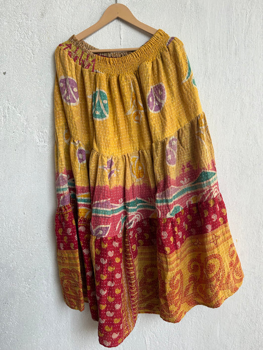 Kantha Frill Skirt KRSKT 18