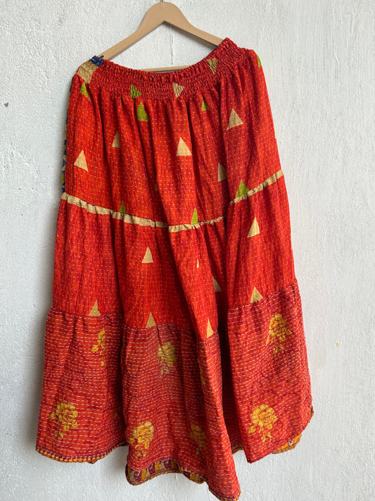 Kantha Frill Skirt KRSKT 19