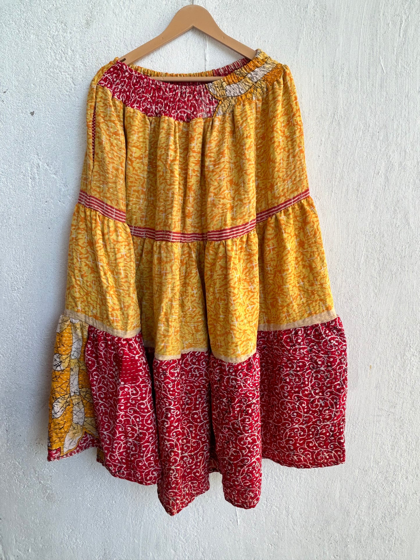 Kantha Frill Skirt KRSKT 190