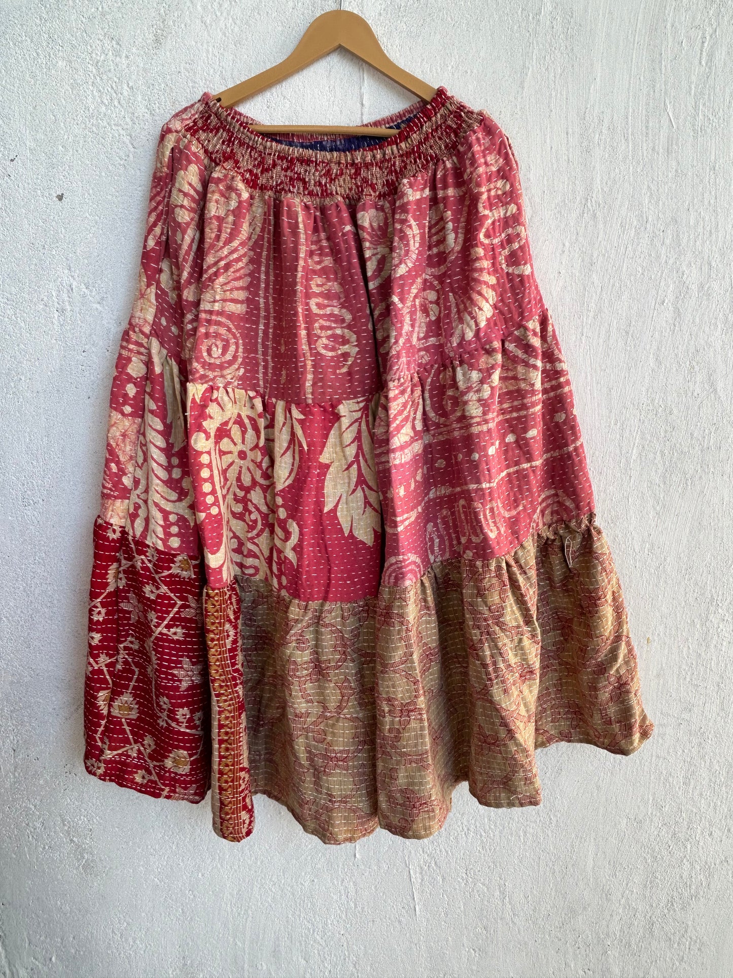 Kantha Frill Skirt KRSKT 195