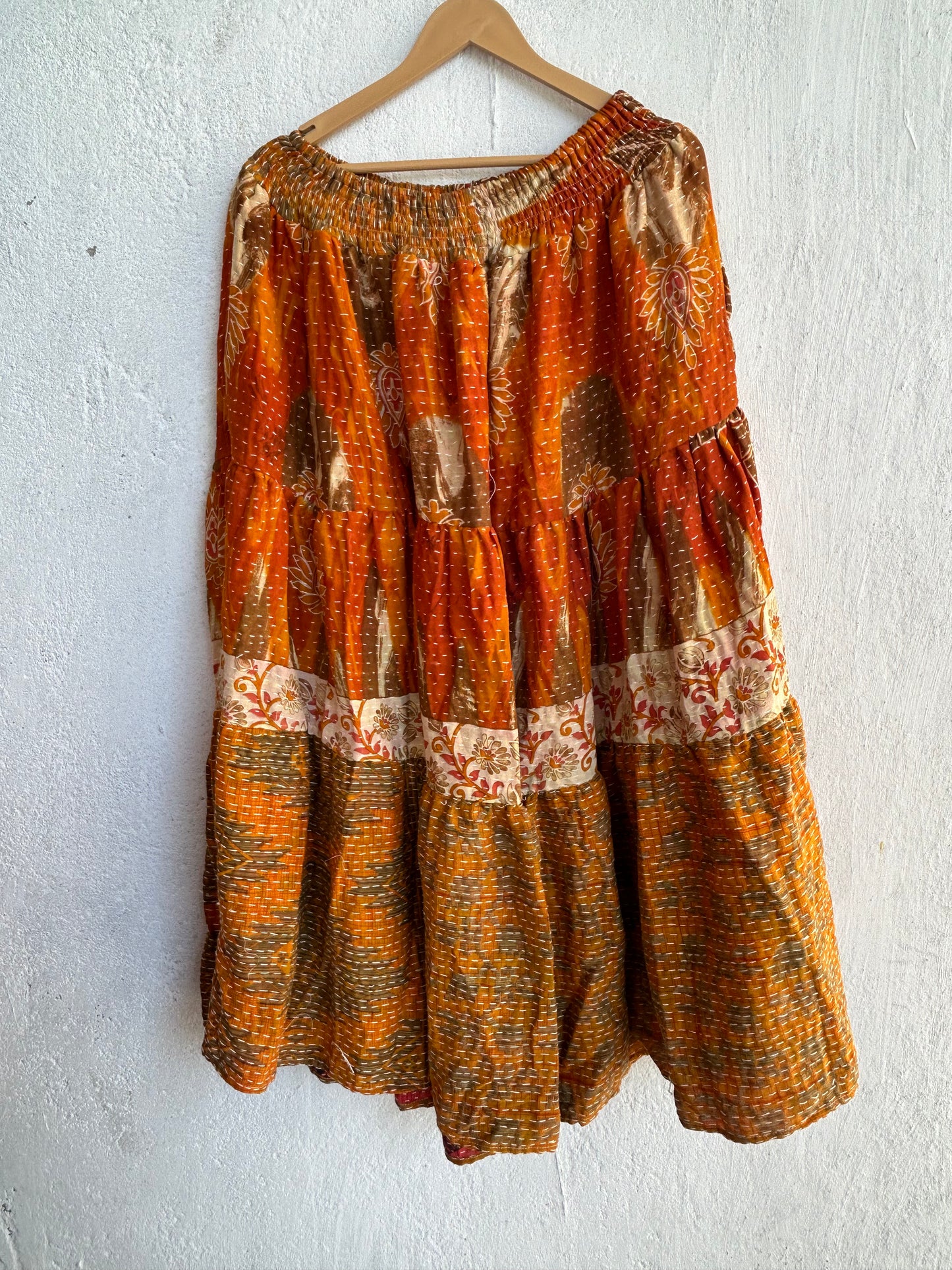 Kantha Frill Skirt KRSKT 200