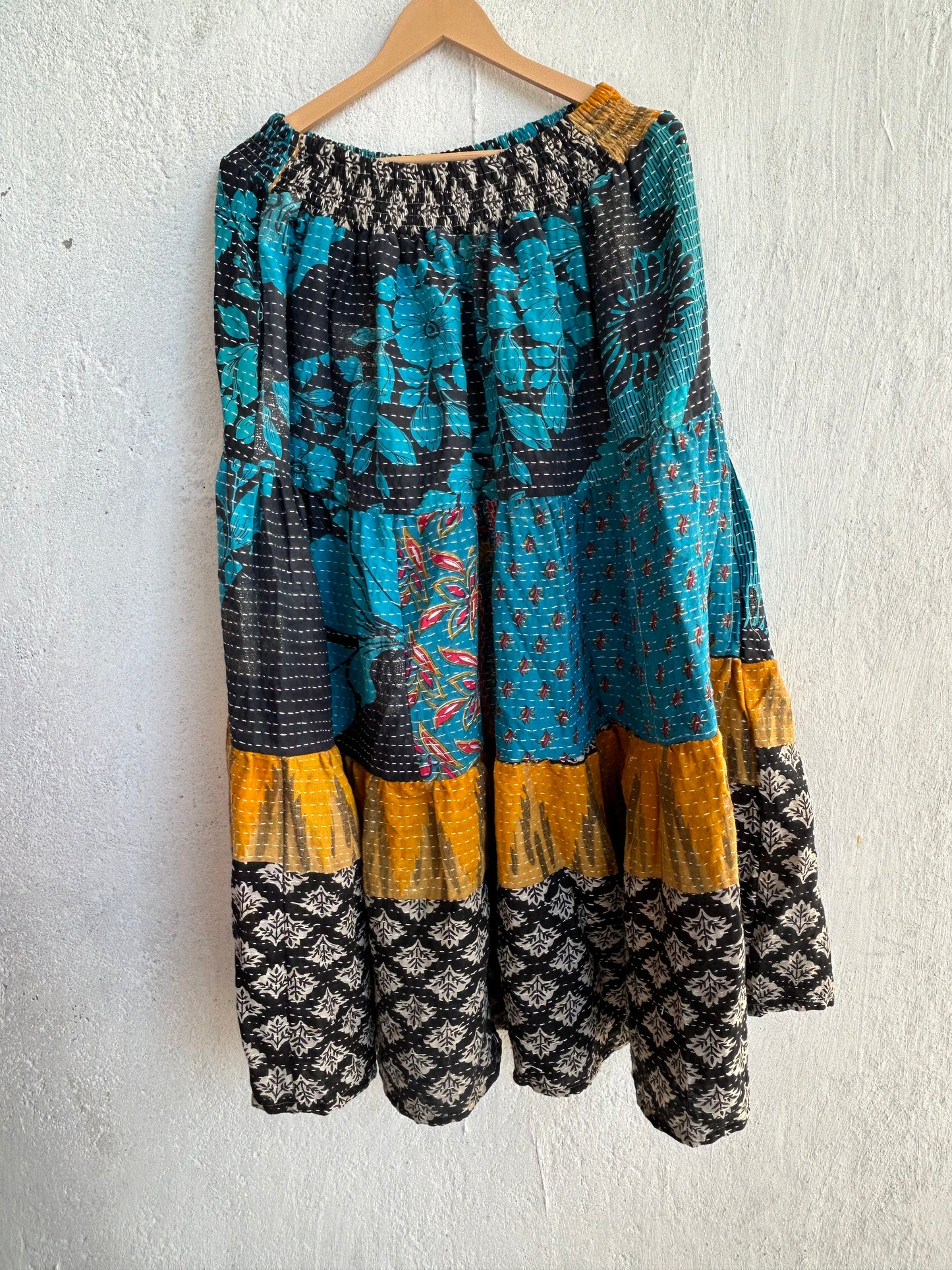 Kantha Frill Skirt KRSKT 208