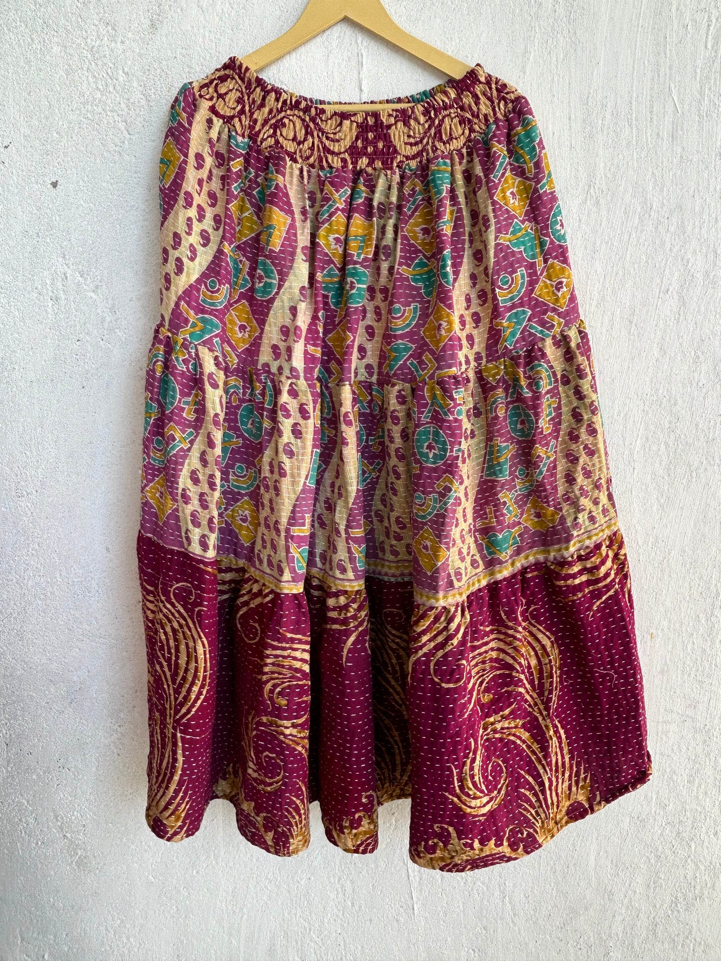 Kantha Frill Skirt KRSKT 209