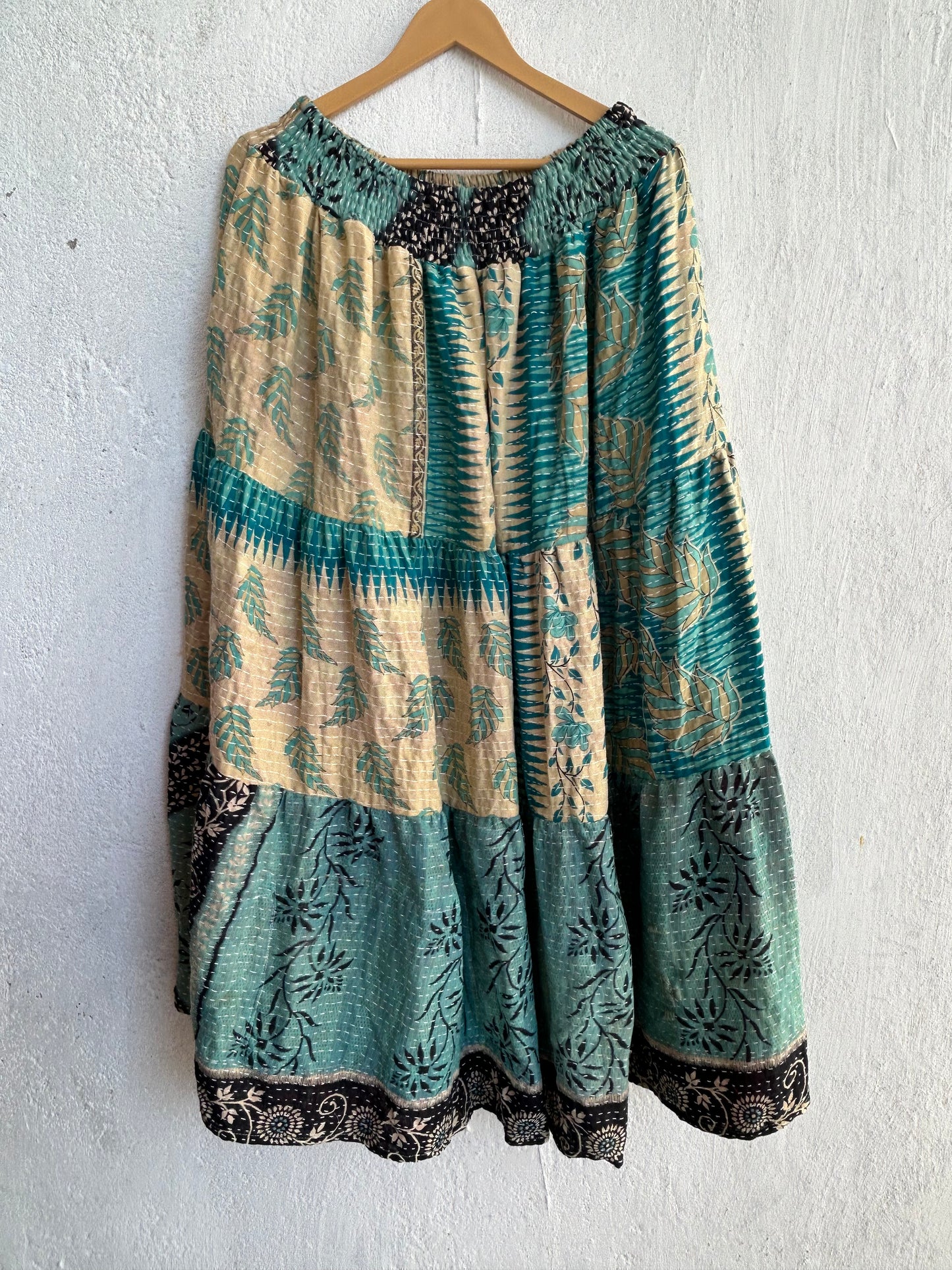 Kantha Frill Skirt KRSKT 214