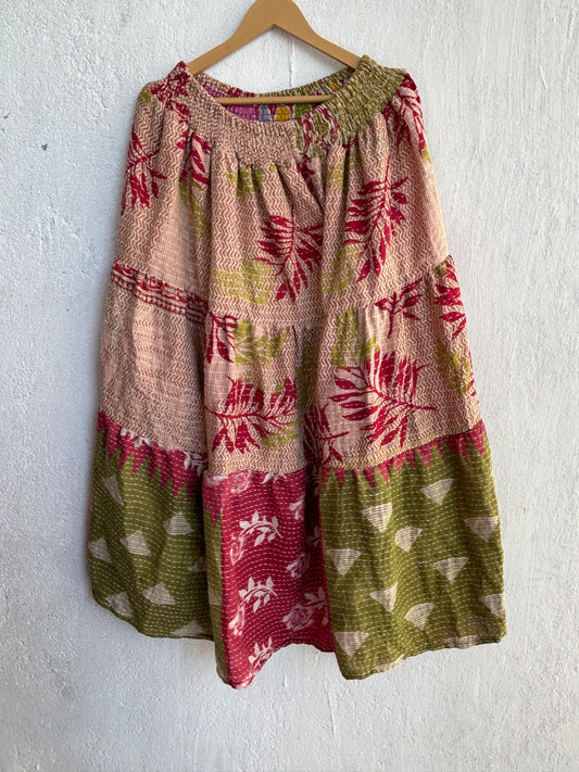 Kantha Frill Skirt KRSKT 221