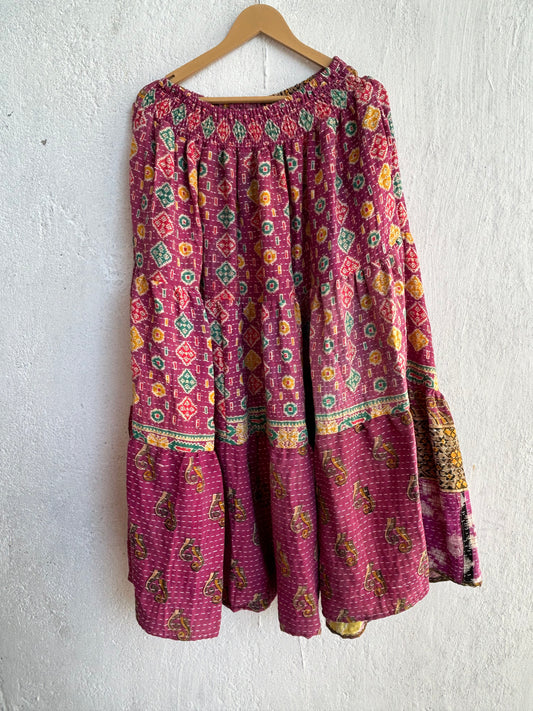 Kantha Frill Skirt KRSKT 224