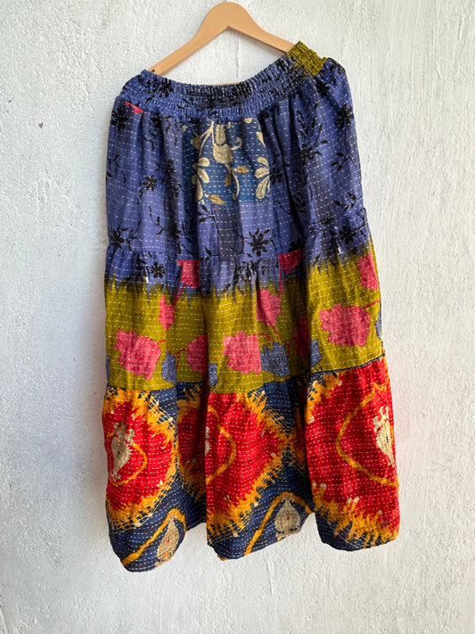 Kantha Frill Skirt KRSKT 225