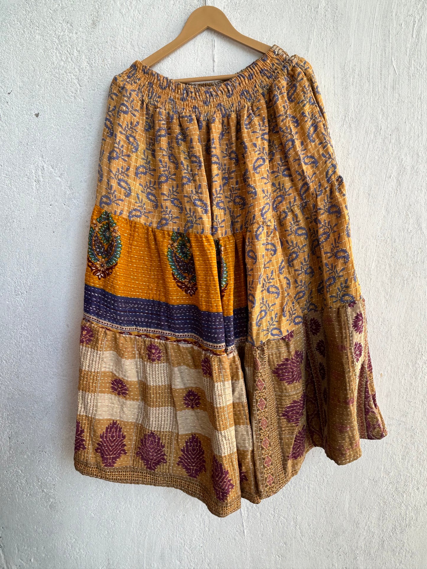 Kantha Frill Skirt KRSKT 226