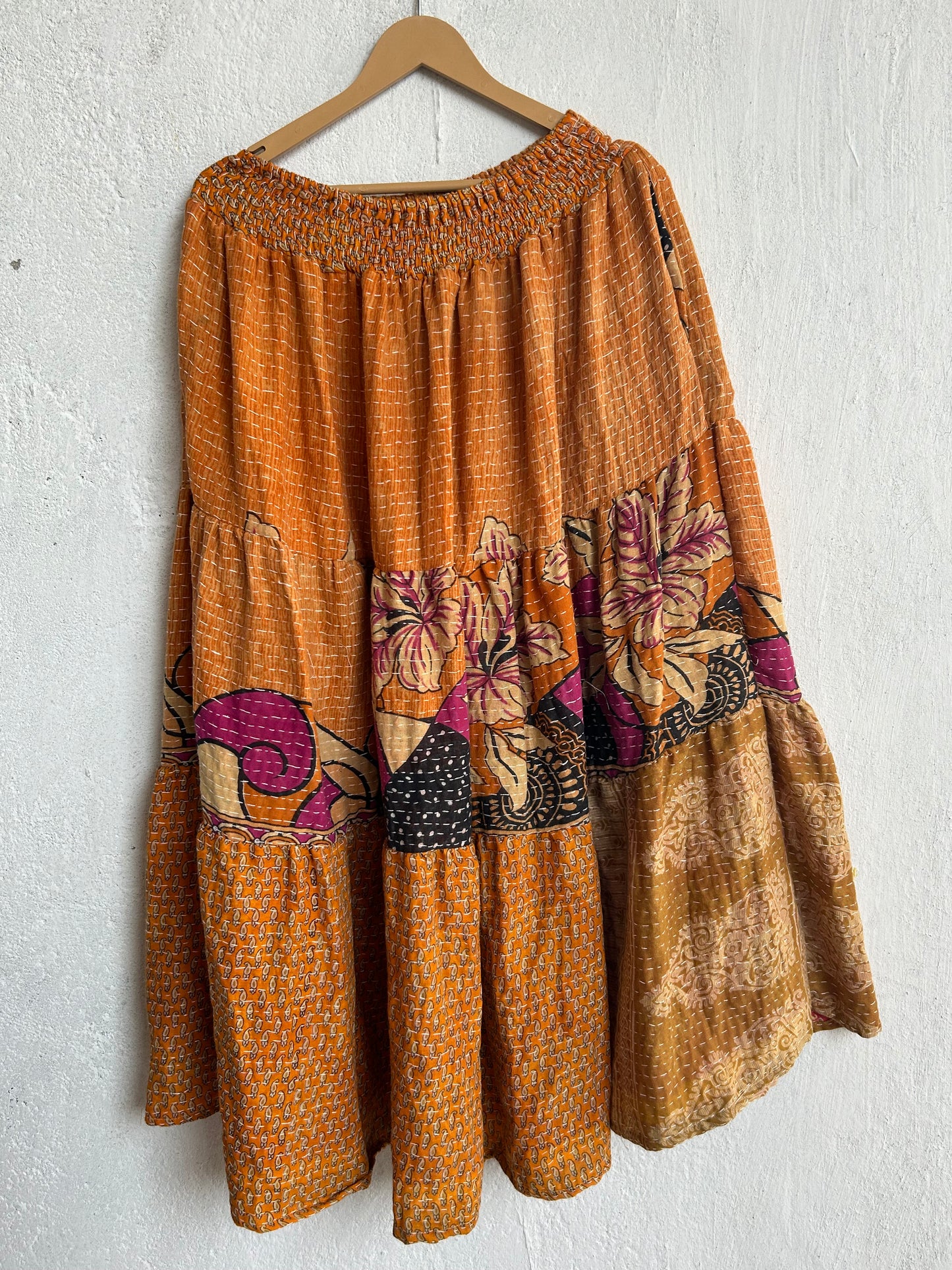 Kantha Frill Skirt KRSKT 23