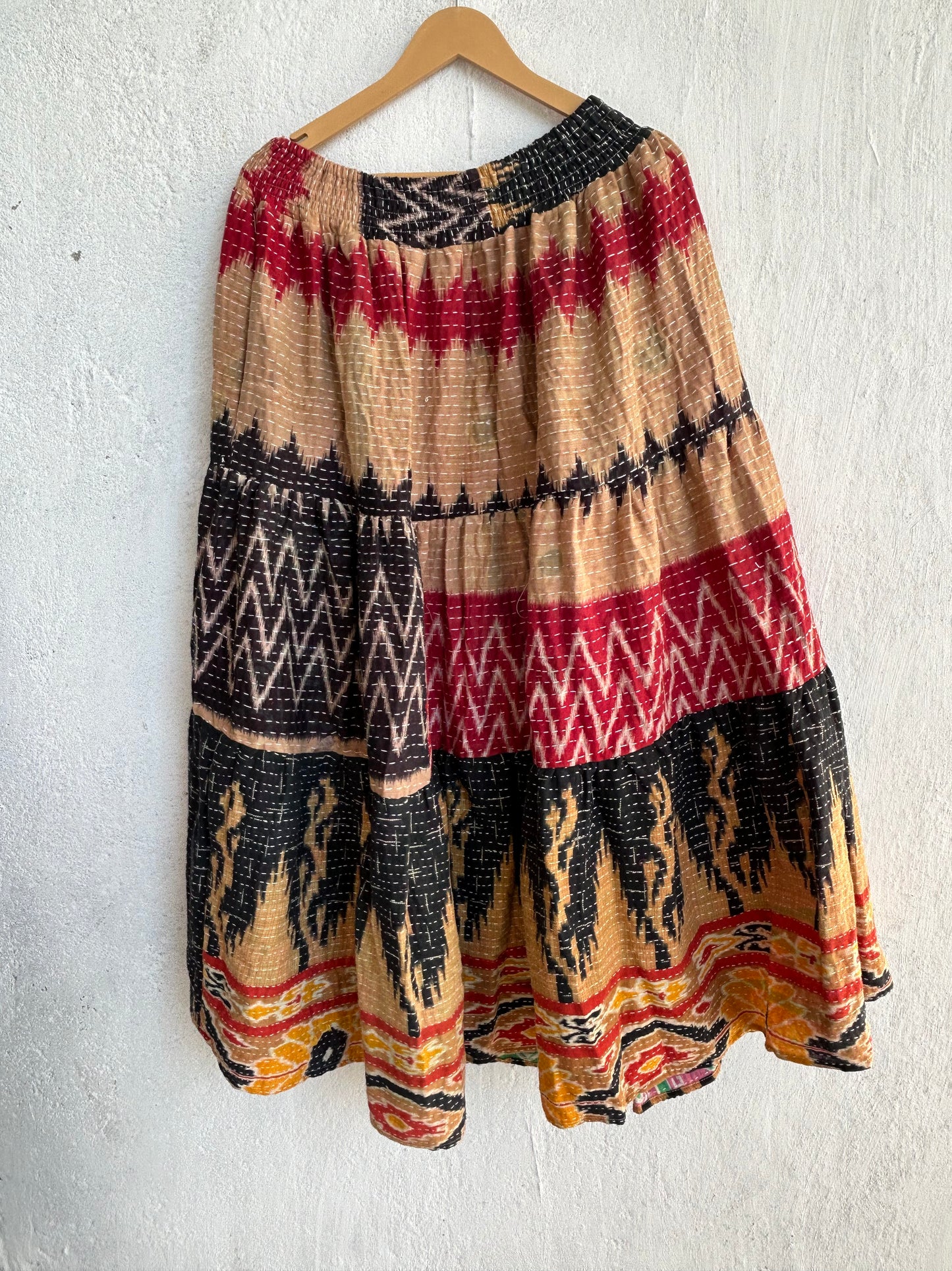 Kantha Frill Skirt KRSKT 235