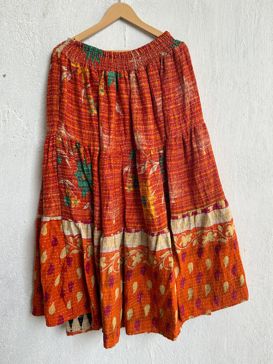 Kantha Frill Skirt KRSKT 24