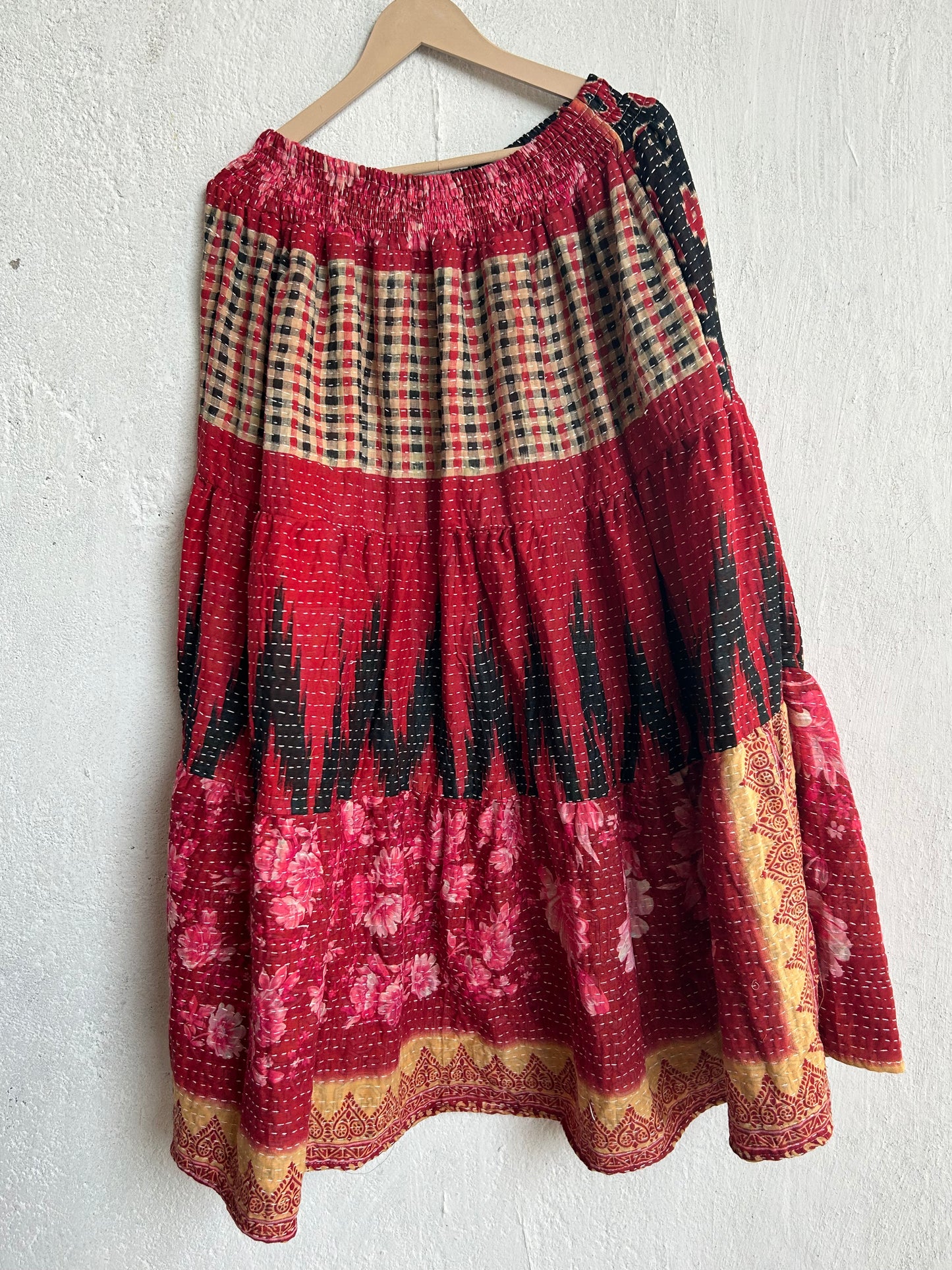 Kantha Frill Skirt KRSKT 25