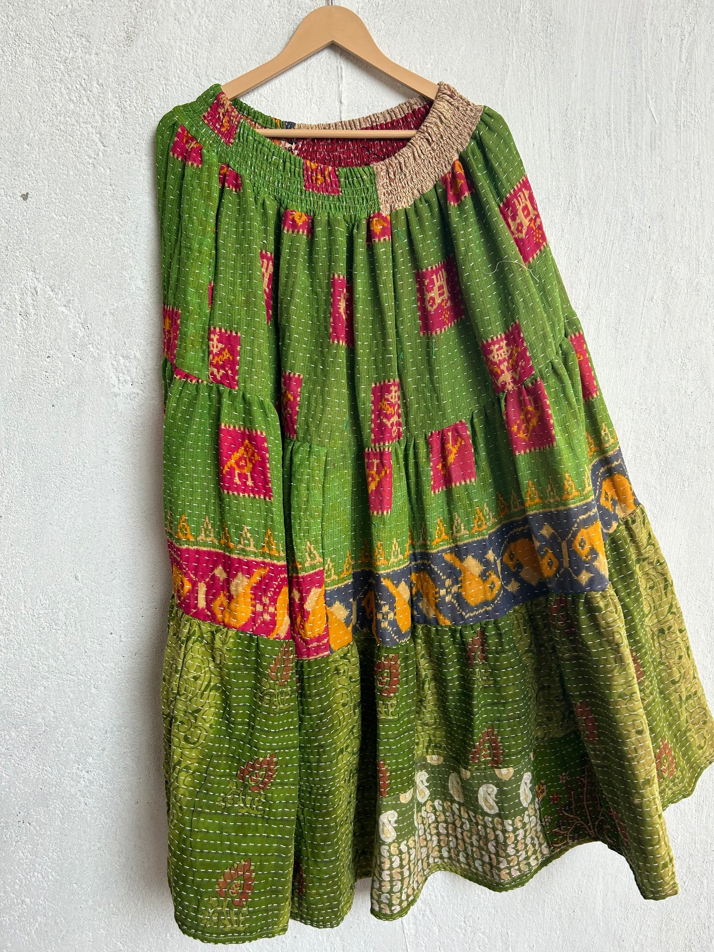 Kantha Frill Skirt KRSKT 46