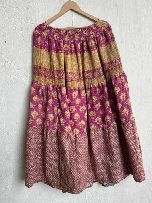 Kantha Frill Skirt KRSKT 47