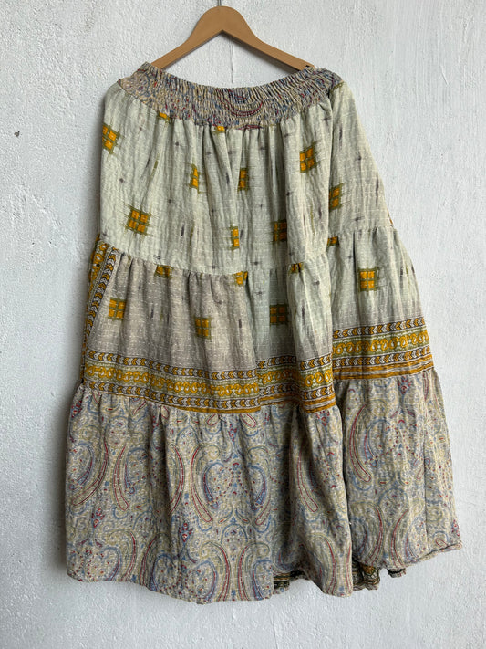 Kantha Frill Skirt KRSKT 48