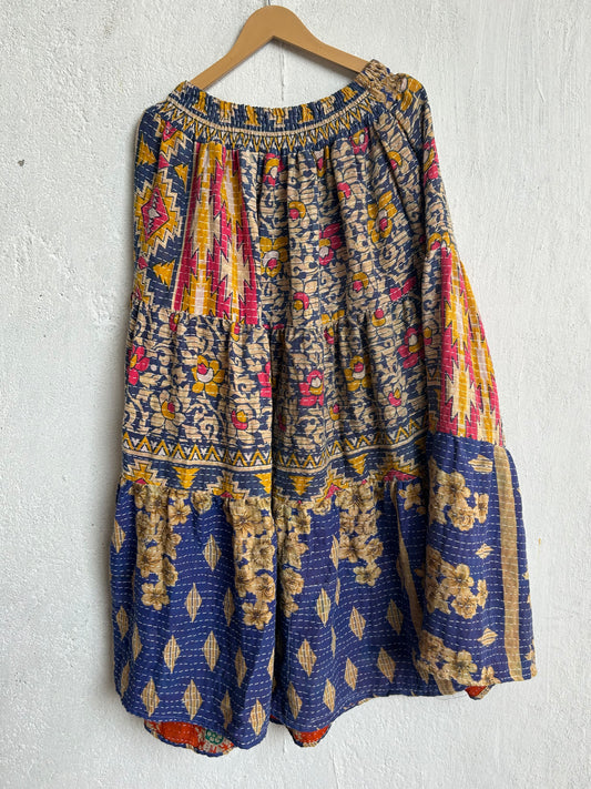 Kantha Frill Skirt KRSKT 49