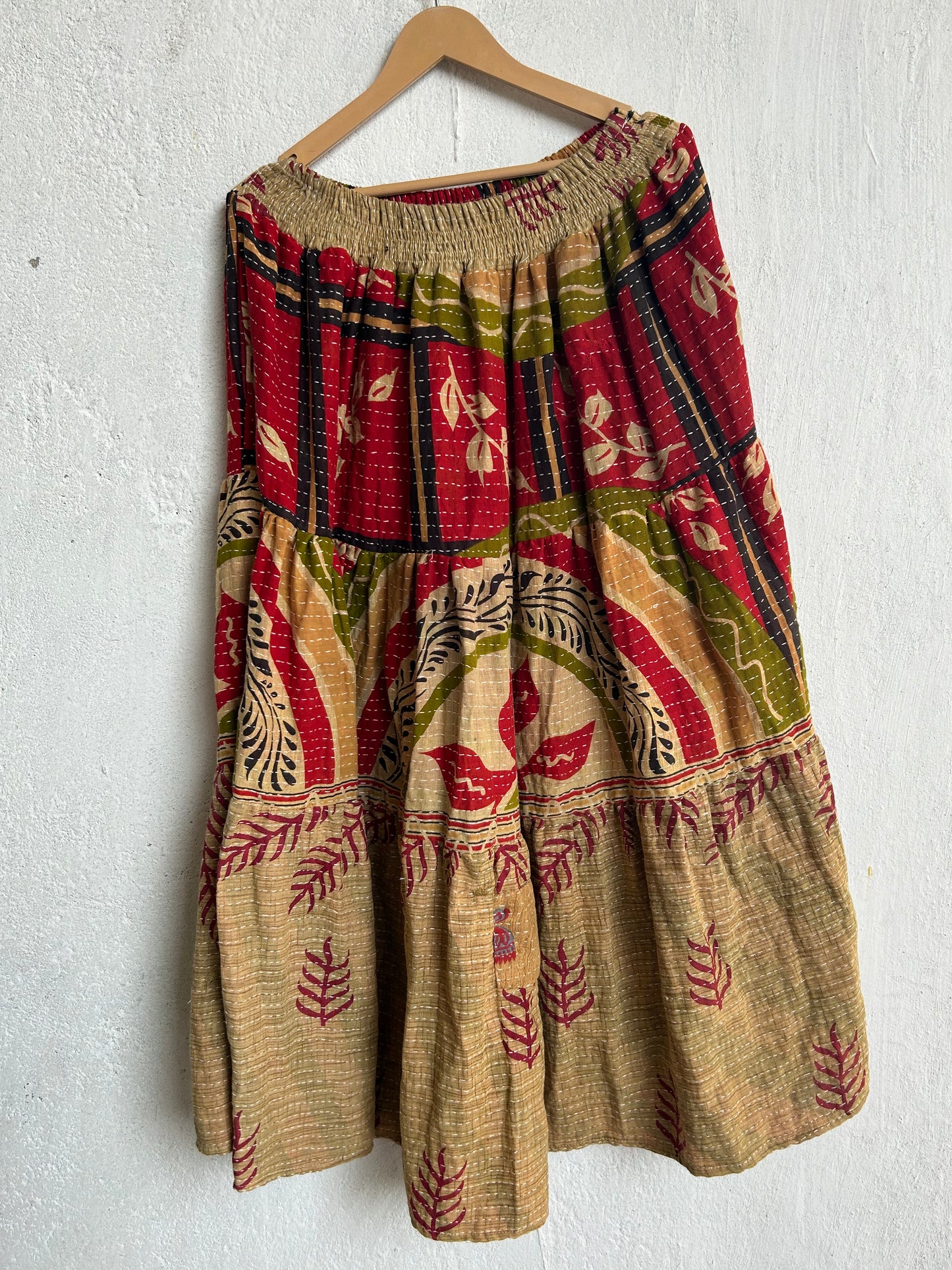 Kantha Frill Skirt KRSKT 50