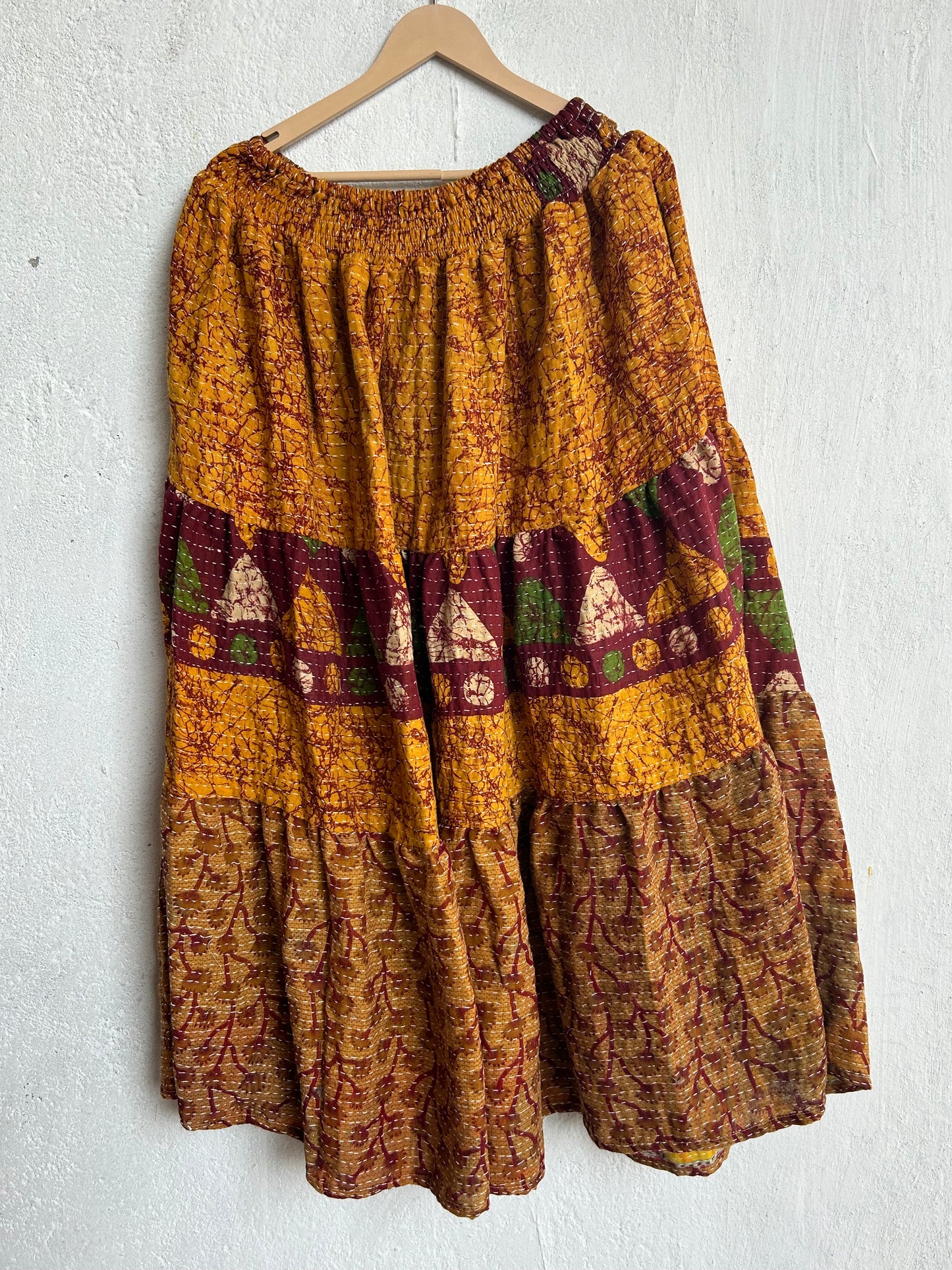 Kantha Frill Skirt KRSKT 56