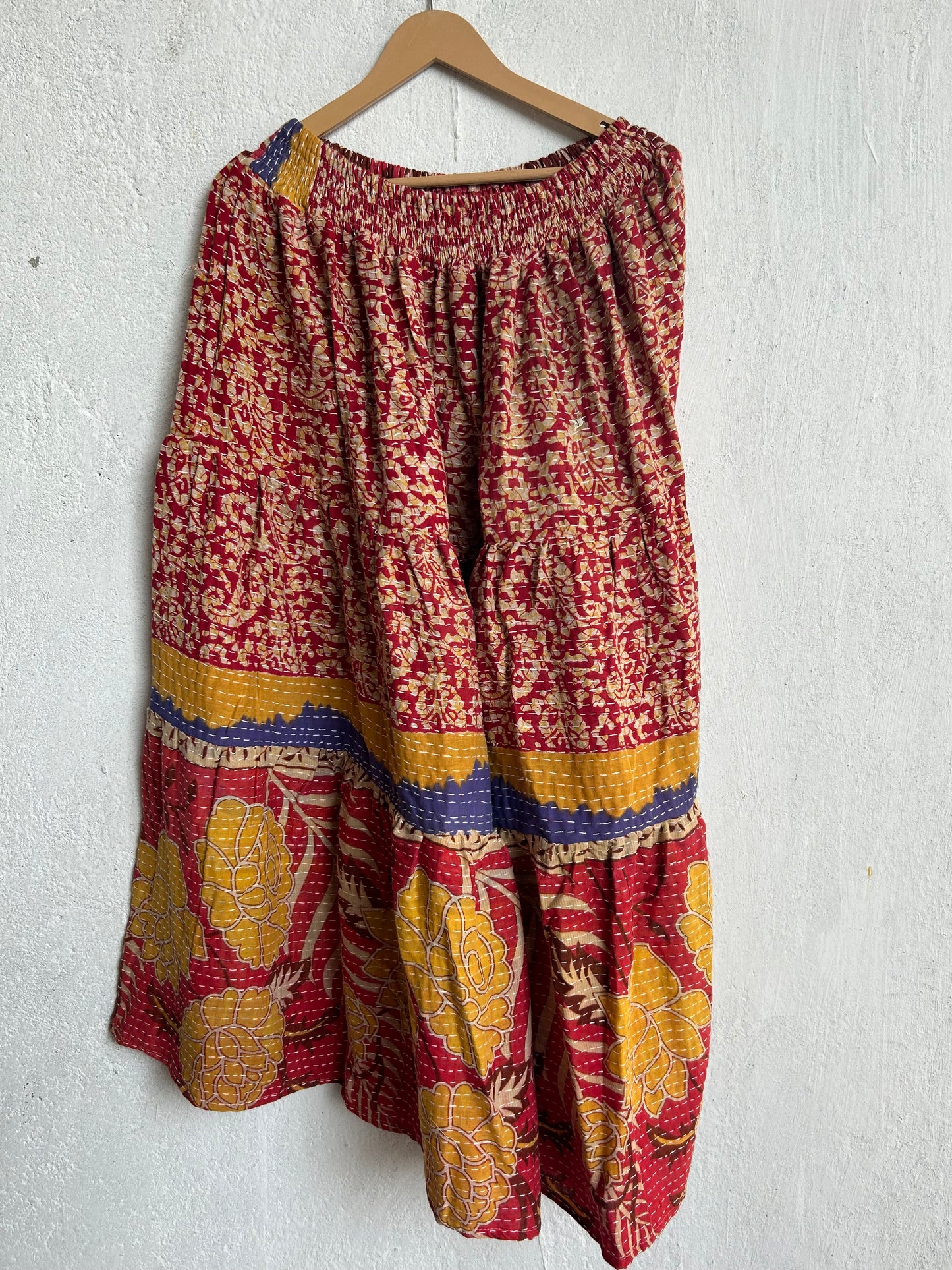 Kantha Frill Skirt KRSKT 58