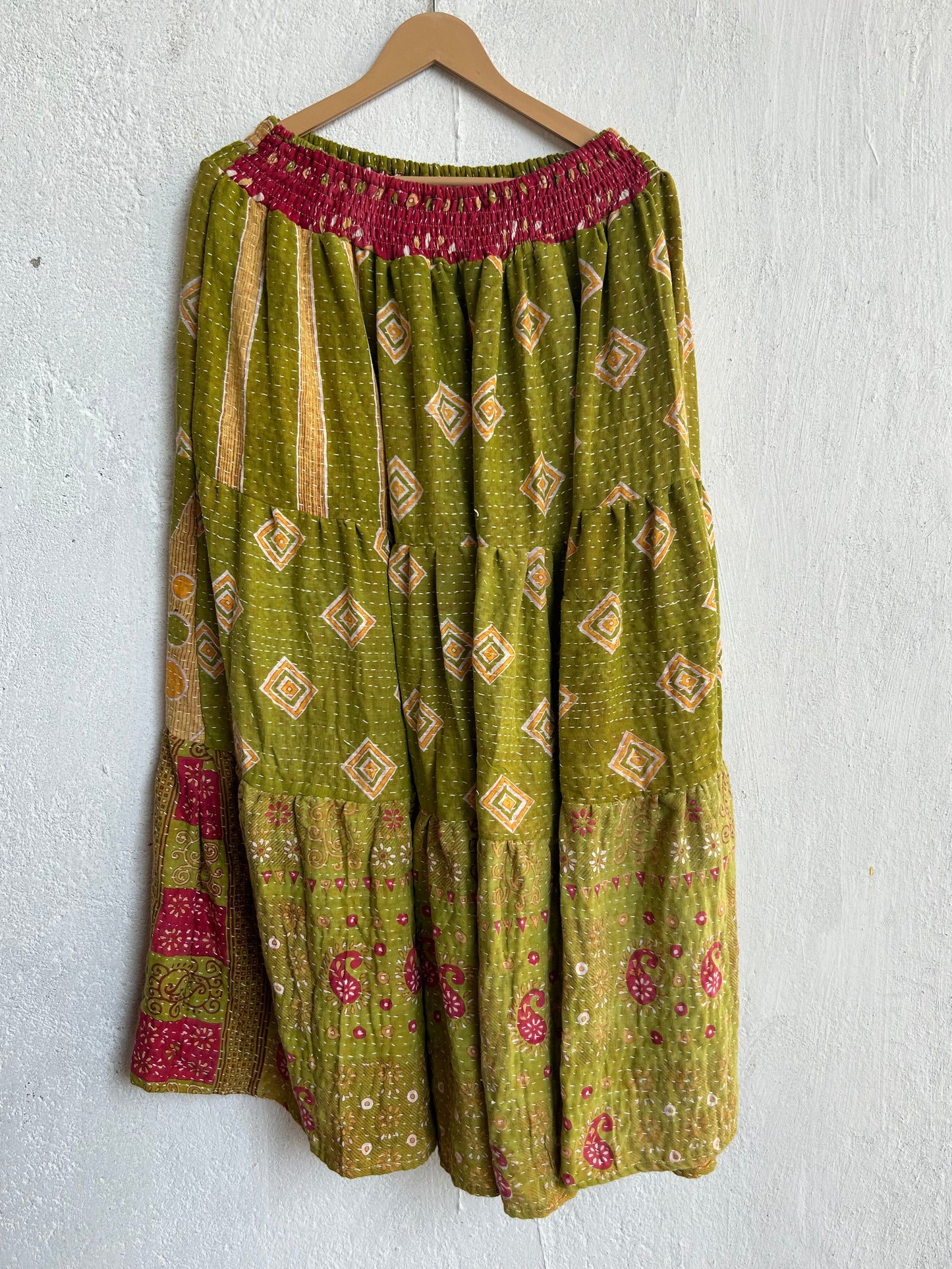 Kantha Frill Skirt KRSKT 62