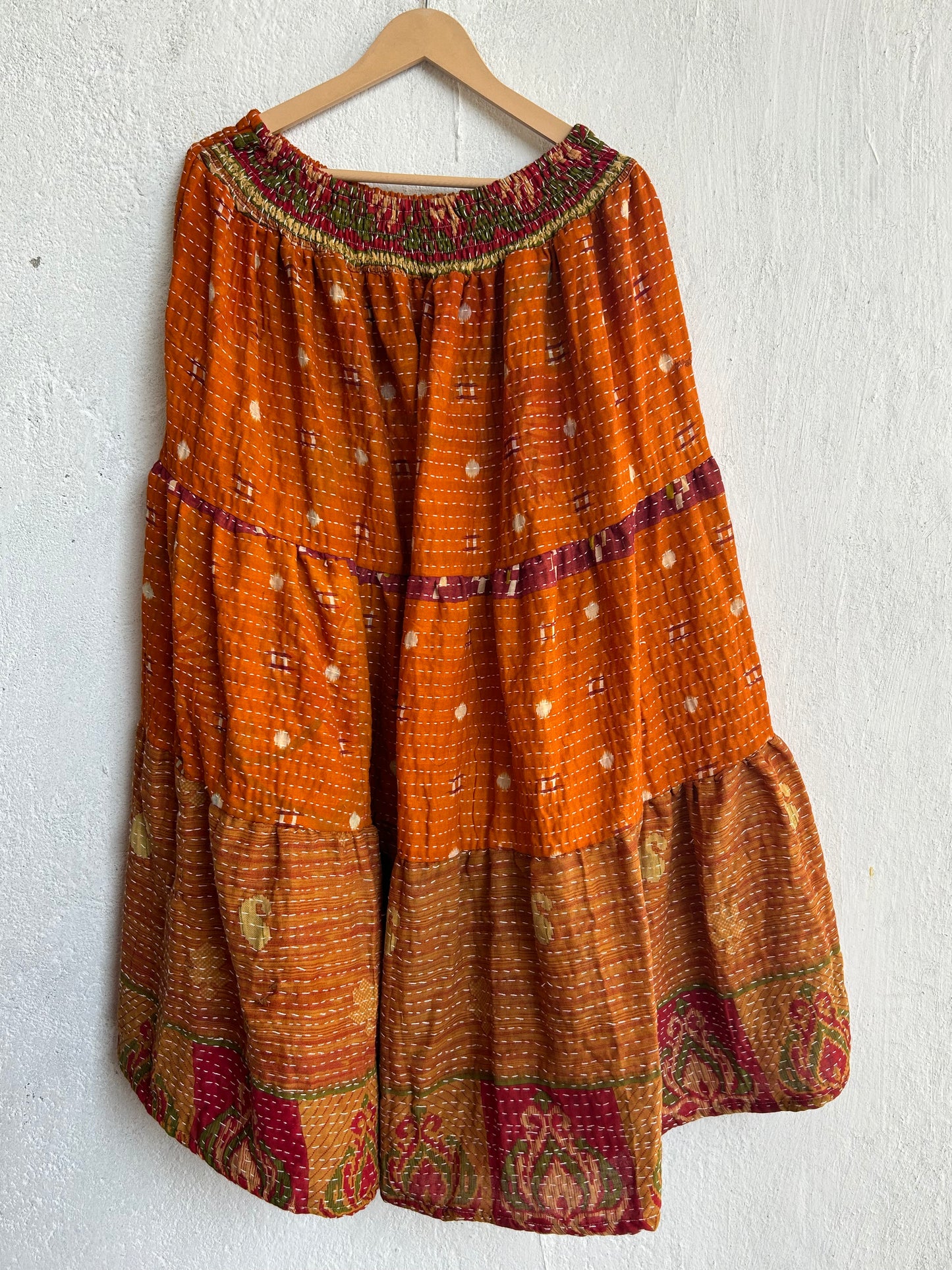 Kantha Frill Skirt KRSKT 64