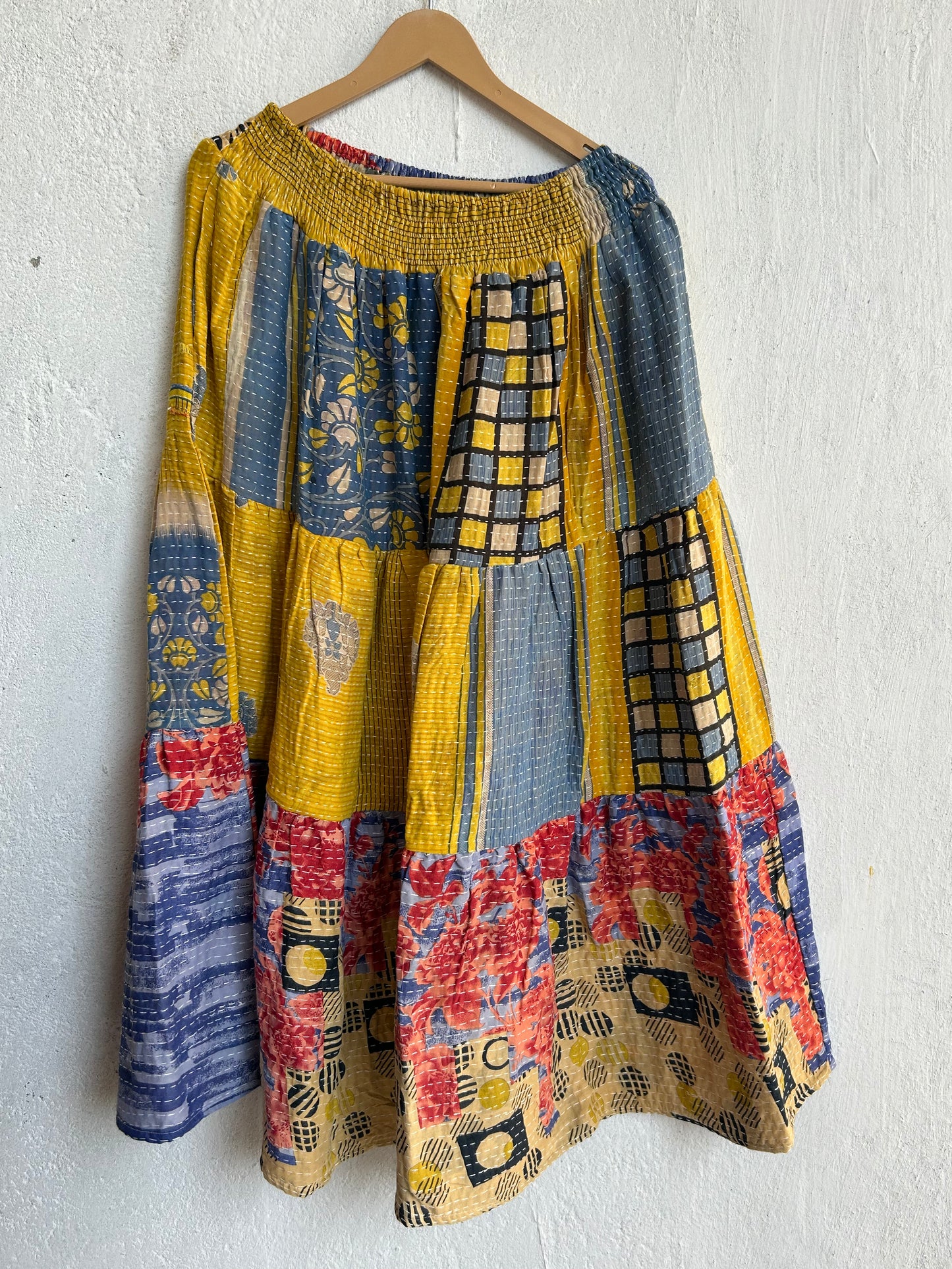 Kantha Frill Skirt KRSKT 66